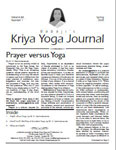 Click to view Kriya Yoga Journal - Volume 27 Number 1 -  Spring - 2020