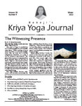 Click to view Kriya Yoga Journal - Volume 28 Number 4 - Winter - 2022