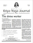 Click to view Kriya Yoga Journal - Volume 21 Number 1 -  Spring 2014