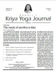 Click to view Kriya Yoga Journal - Volume 20 Number 2 - Summer 2013