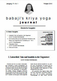 Babaji's Kriya Yoga Journal - Jahrgang 17 – Nr. 2 - Sommer 2010